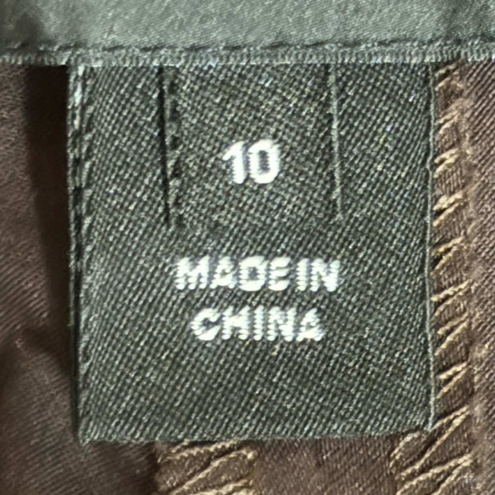 ST. JOHN BROWN PANTS size 10 - Picture 5 of 9